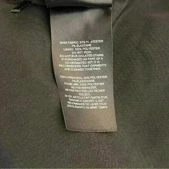 Self Portrait Blue Velvet Shawl Blazer Size Large - Picture 14 of 16